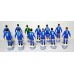Subbuteo Andrew Table Soccer Manchester United 967-68 European Cup Winners only 12 figures,no bases,no box